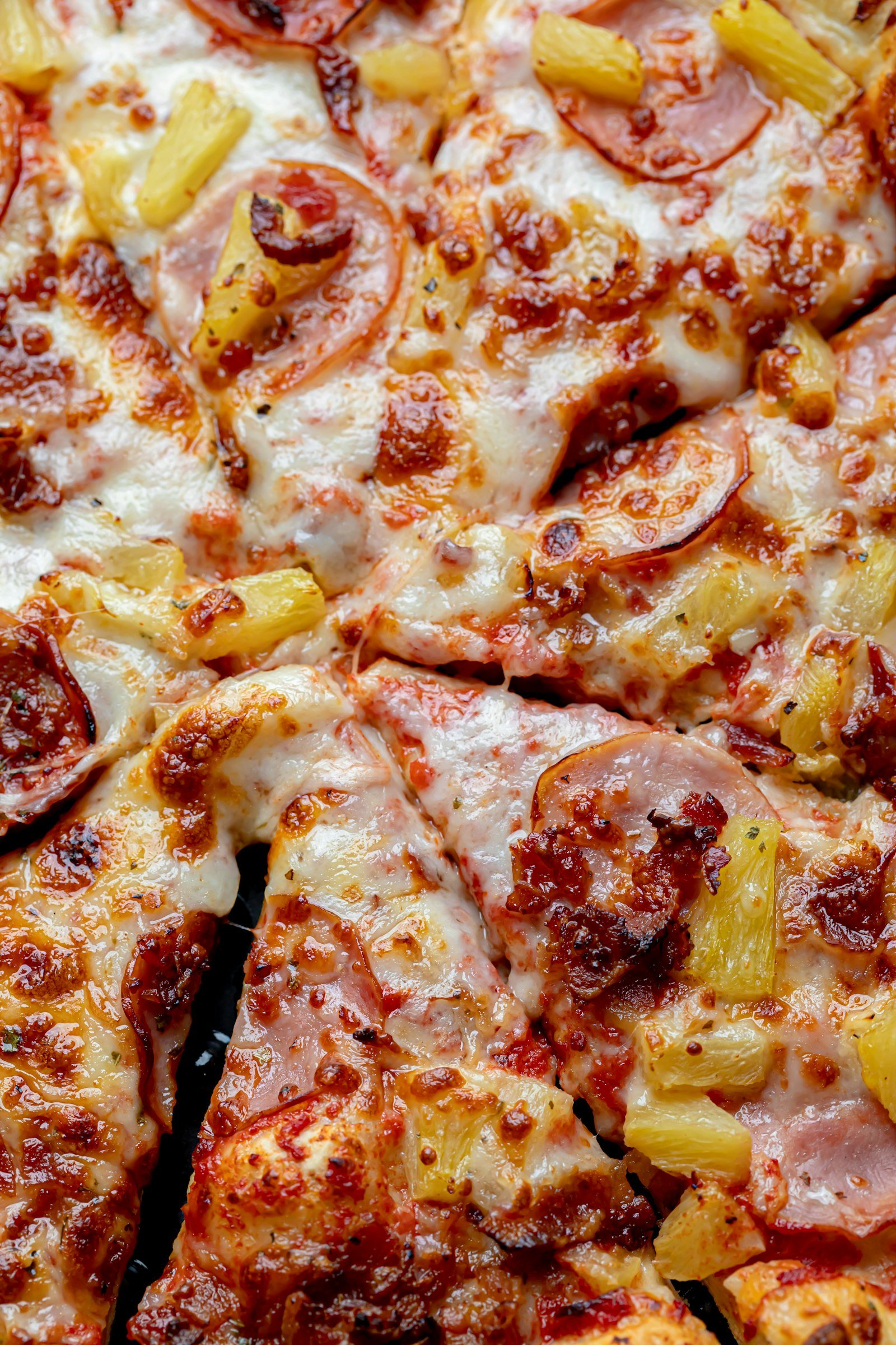 Fatia de pizza com queijo derretido