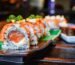 Combinado de sushi e sashimi em restaurante japonês de Londrina