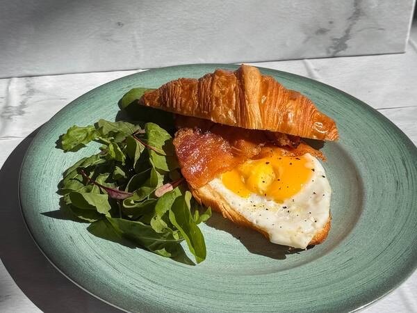 Beatriz Bicudo Patisserie — Croissant Bacon Toast Beatriz Bicudo Patisserie — Croissant Bacon Toast