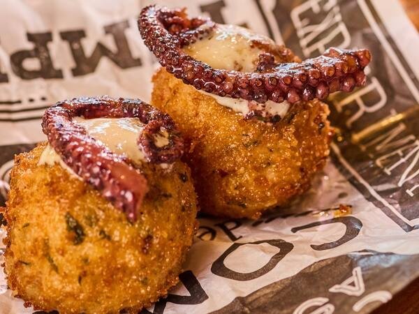 Arancini de Polvo Arancini de Polvo