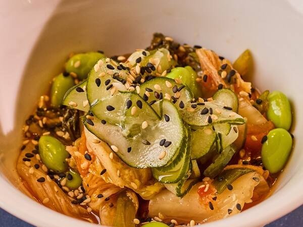 Salada de Kimchi Salada de Kimchi